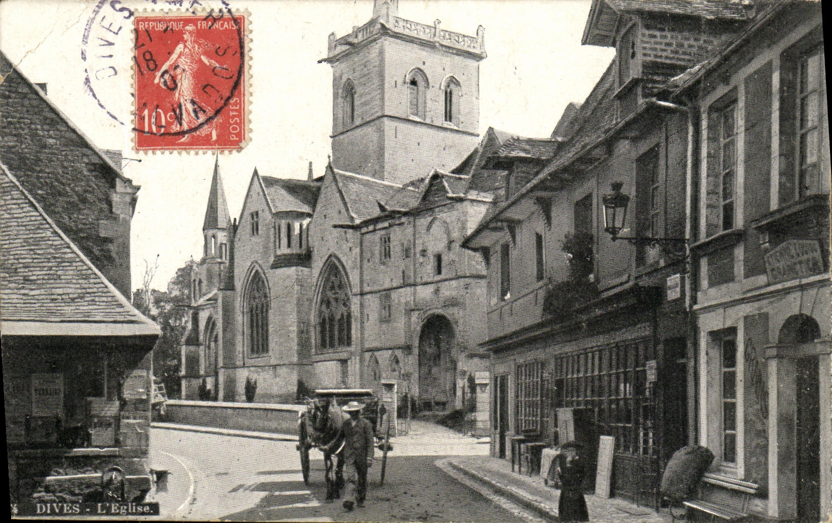 CPA Dives L Eglise