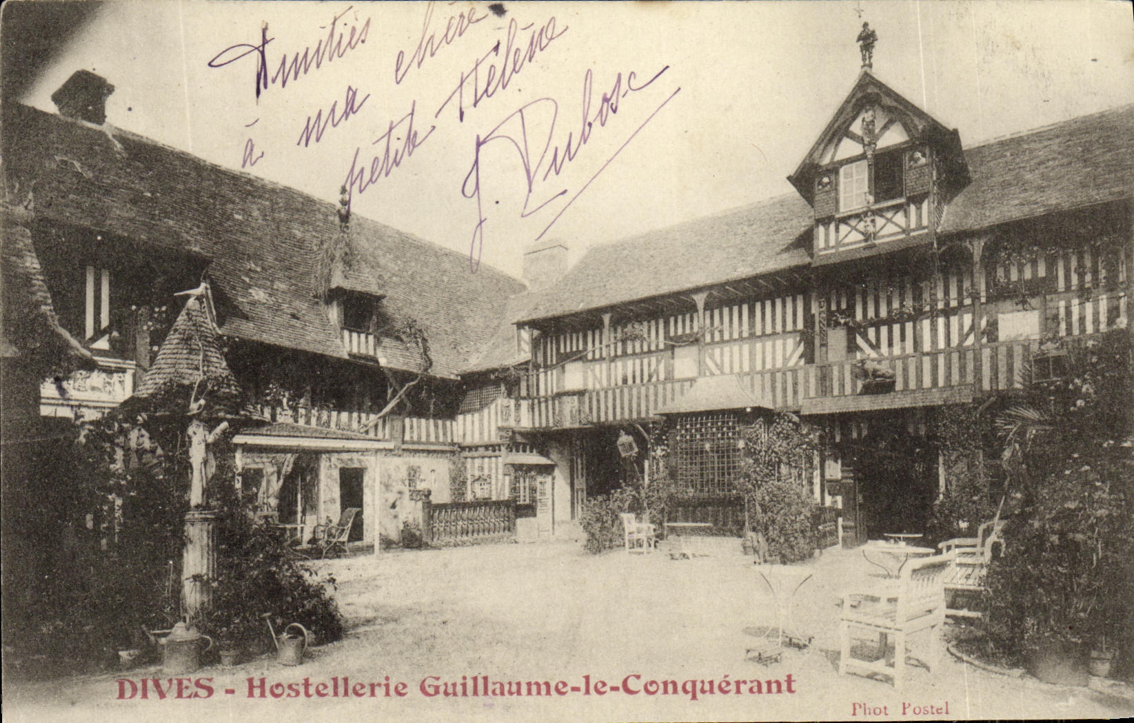 CPA Dives Hostellerie Guillaume le Conquerant