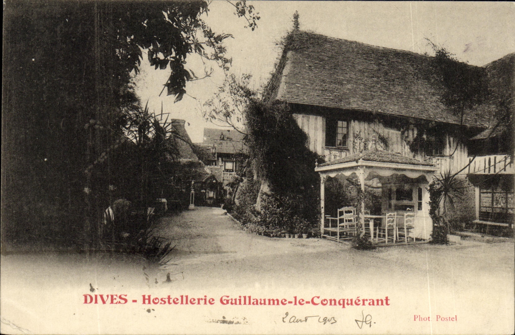 CPA Dives Hostellerie Guillaume le Conquerant
