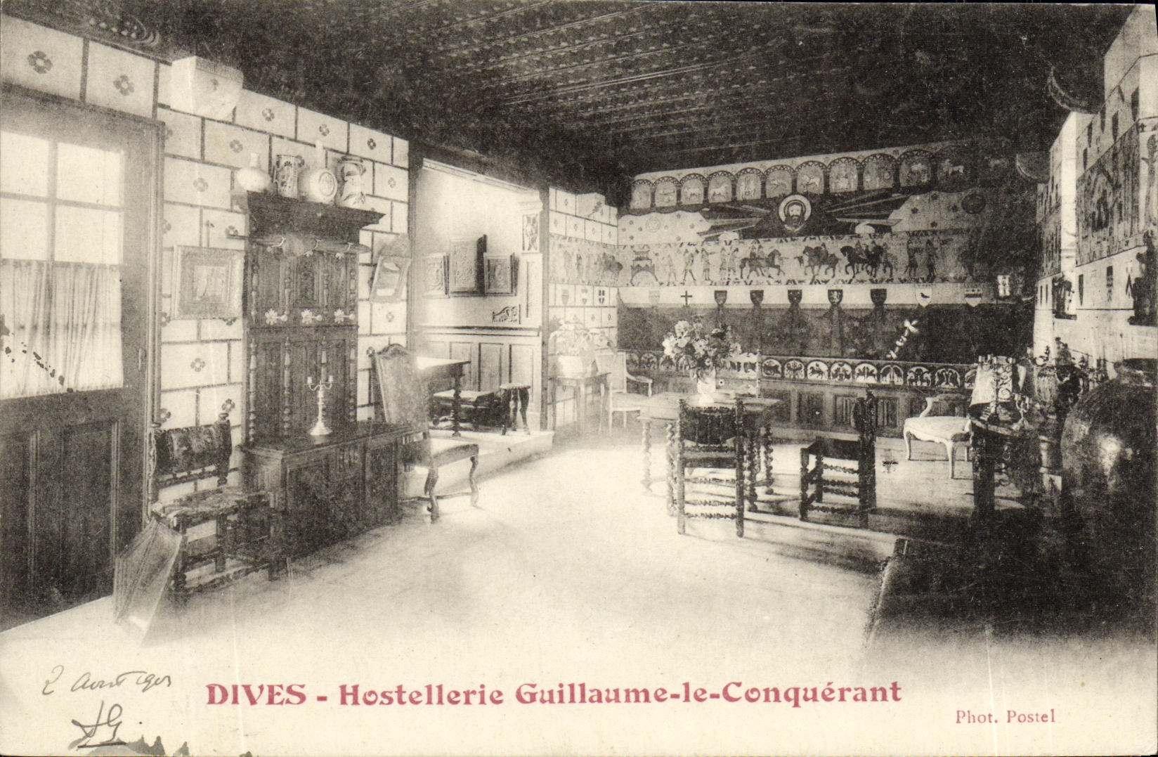 CPA Dives Hostellerie Guillaume le Conquerant