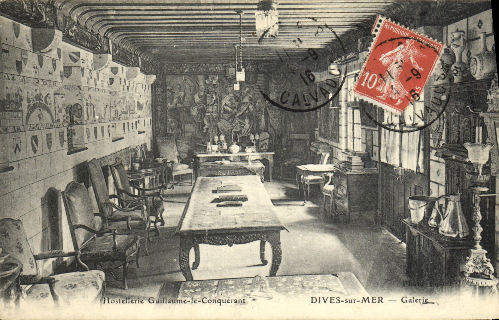 VINTAGE POSTCARD Divine William the Conqueror Fashionable country inn on Sea Gallery