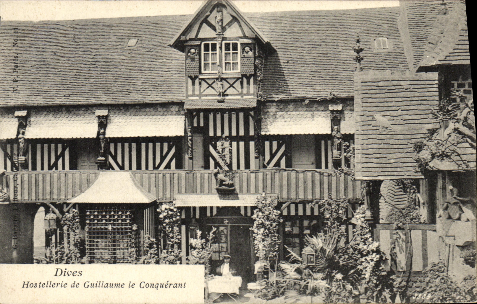 CPA Dives Hostellerie Guillaume le Conquerant 
