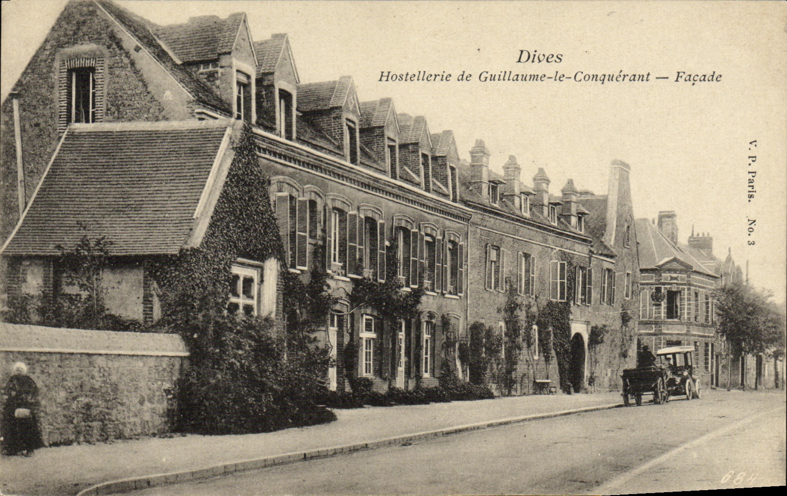 CPA Dives Sur Mer Hostellerie Guillaume le Conquerant