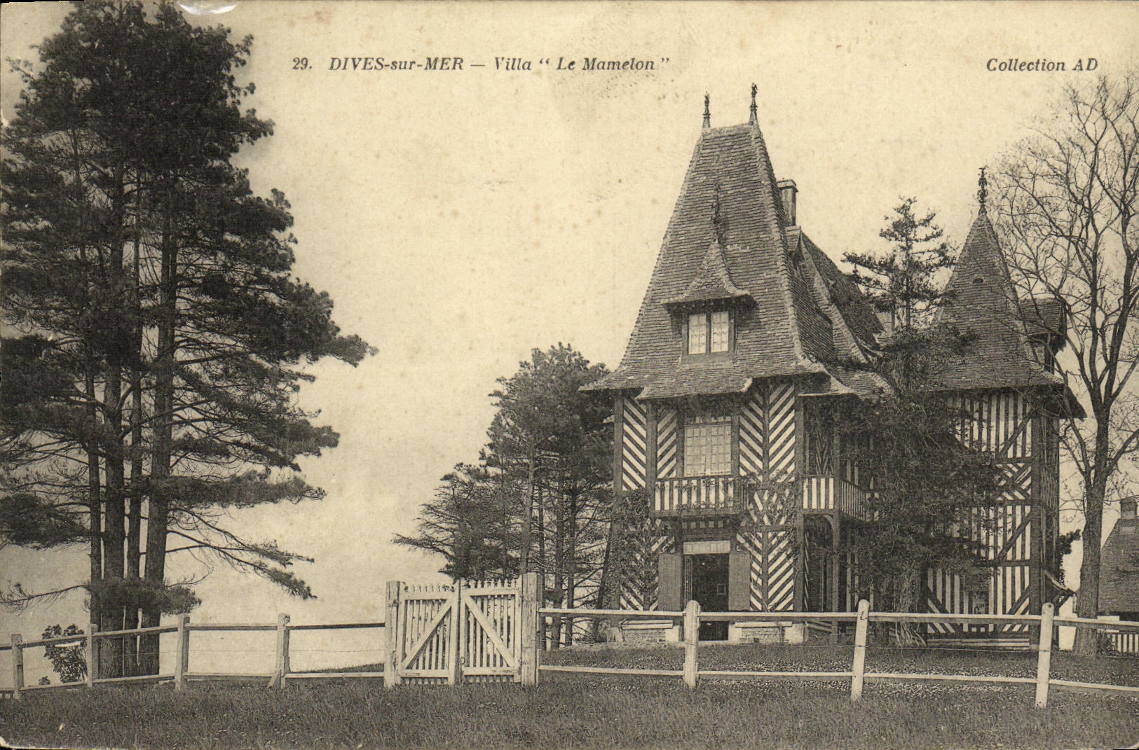 POSTAL de la VENDIMIA divina en el chalet del mar la entrerrosca