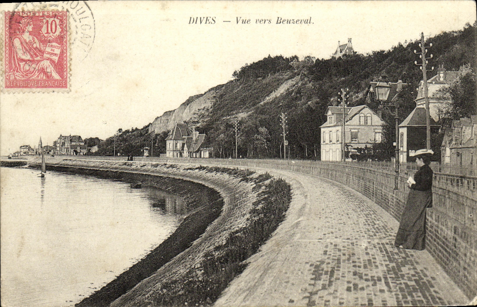 CPA Dives Vue Vers Beuseval