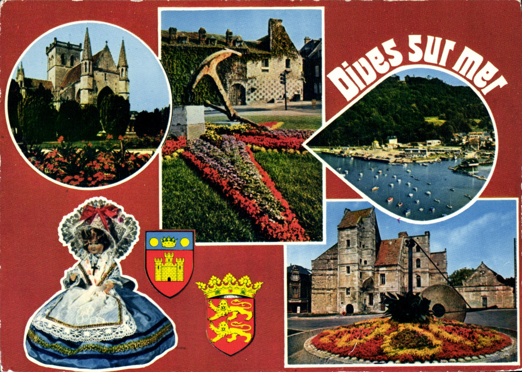 POSTAL MODERNA adivinar en el mar