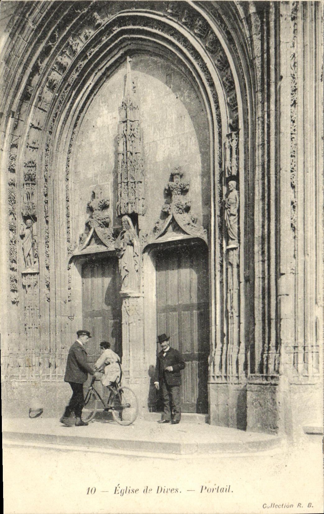 POSTAL de la VENDIMIA divina en el mar L bicicleta del nino de la puerta de la iglesia