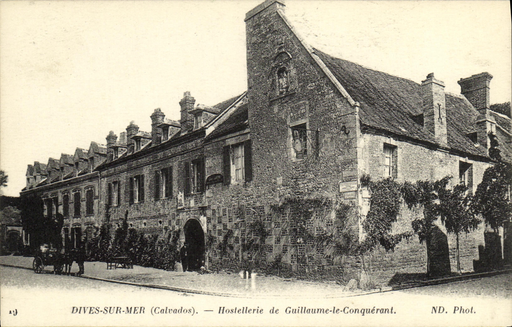CPA Dives Sur Mer Hostellerie de Guillaume le Conquerant