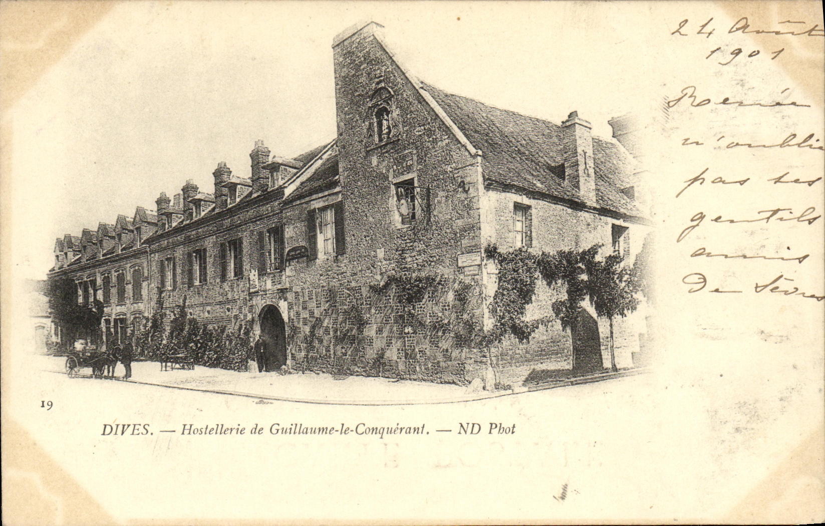 CPA Dives Sur Mer Hostellerie de Guillaume le Conquerant