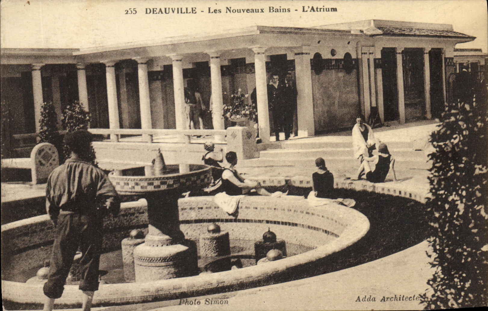 CPA Deauville Les Nouveaux Bains L Atrium