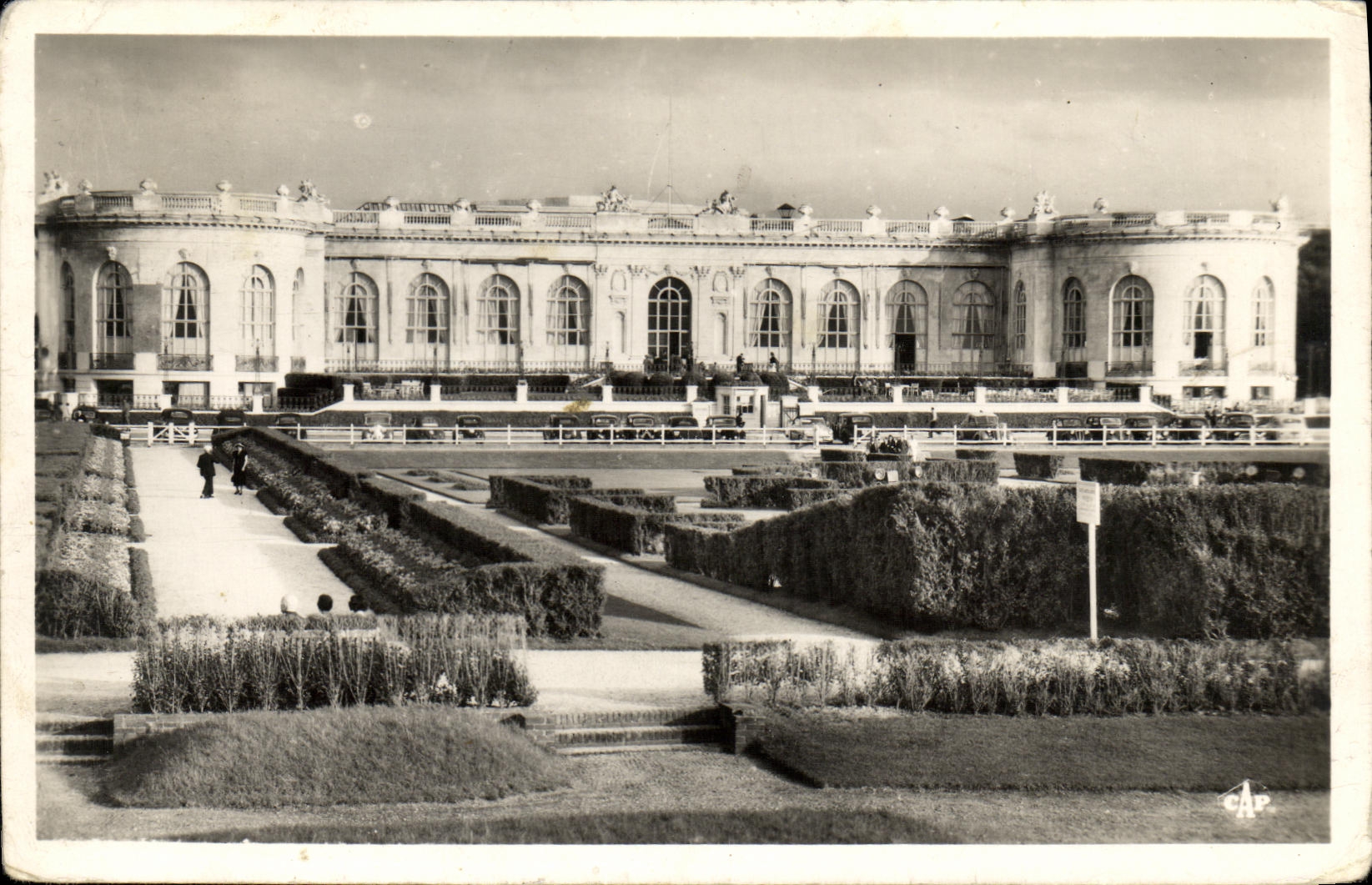 CPA Deauville Plage Fleurie Le Casino et les Jardins