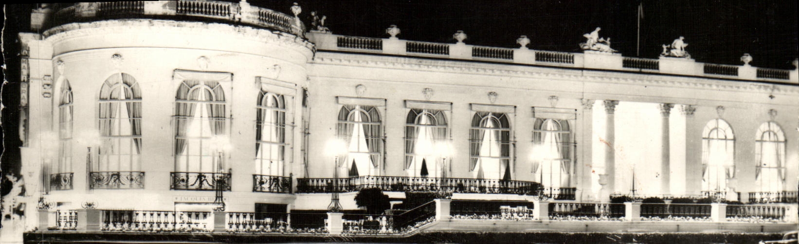 CPA Deauville Plage Fleurie Le Casino 
