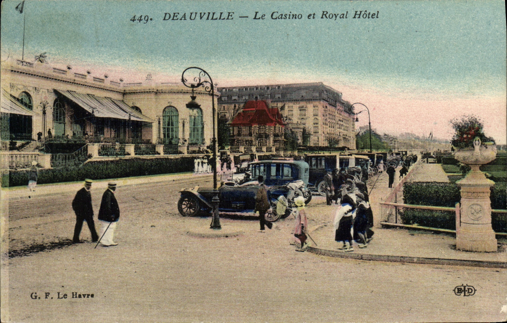 CPA Deauville Le Casino et Royal Hotel