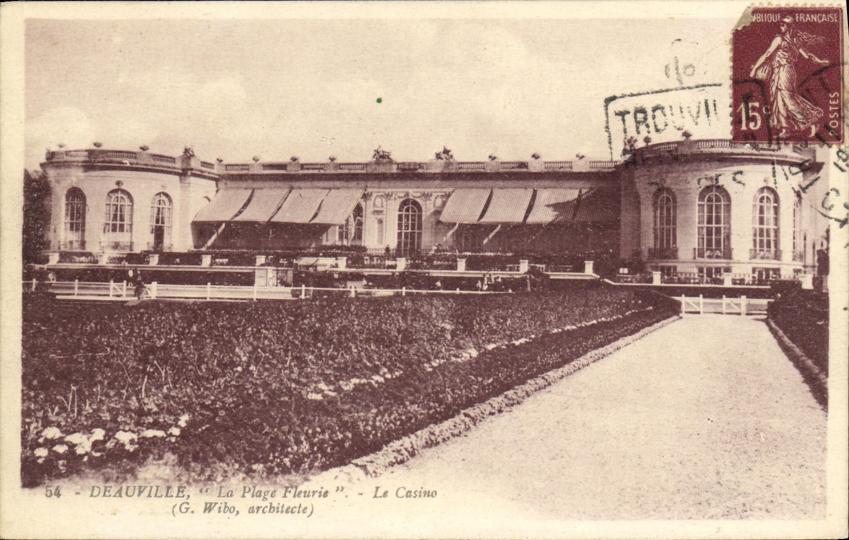 CPA Deauville Le Casino 