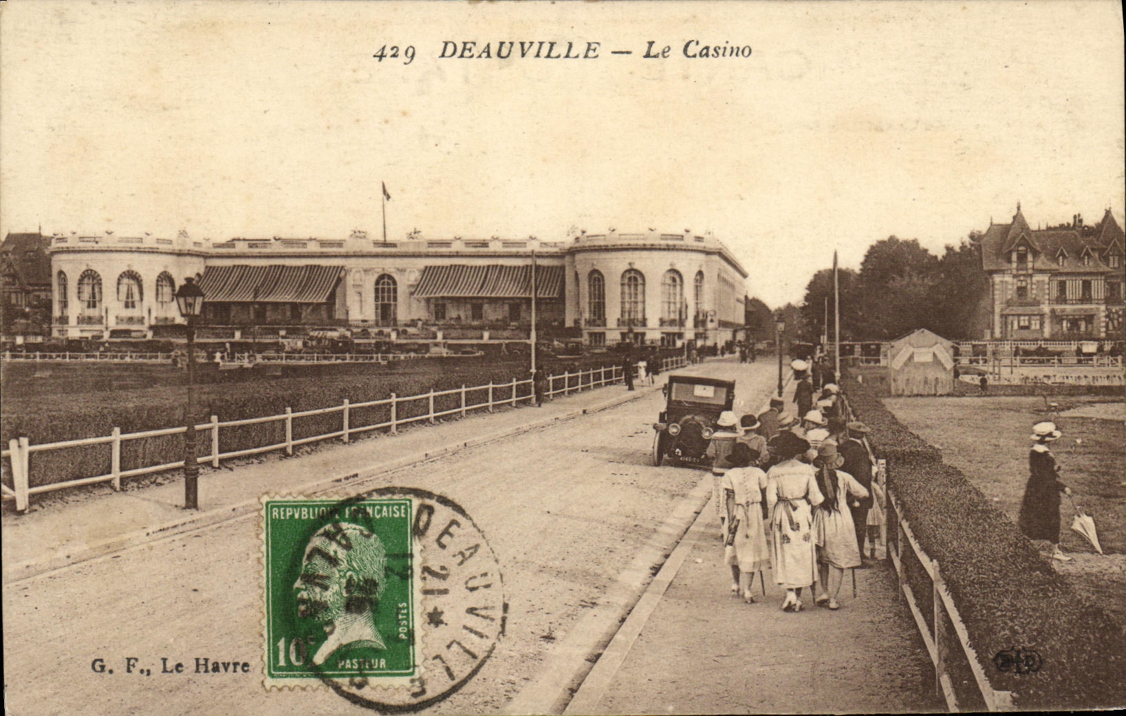 CPA Deauville Le Casino