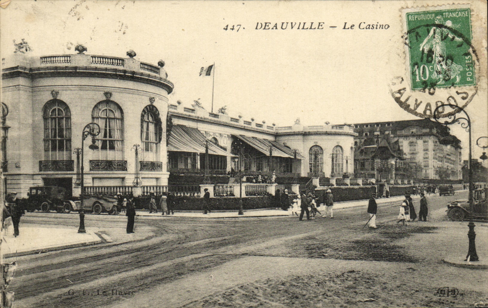 CPA Deauville Le Casino