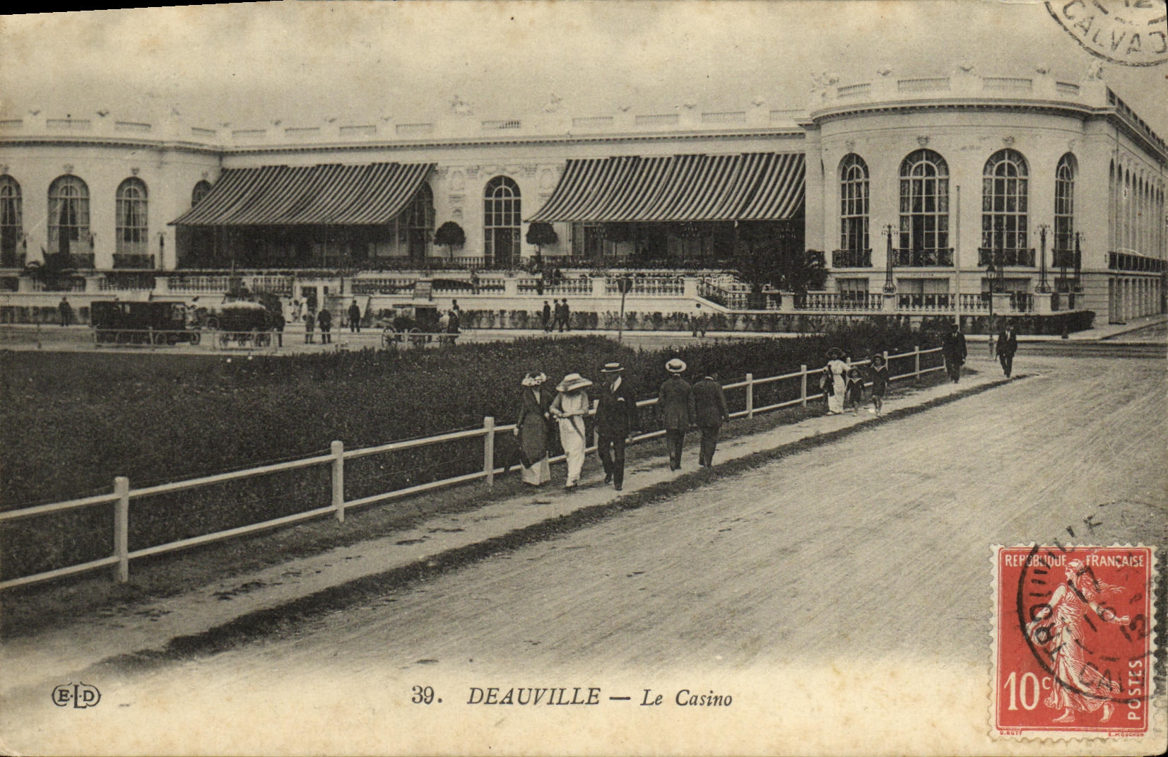 CPA Deauville Le Casino