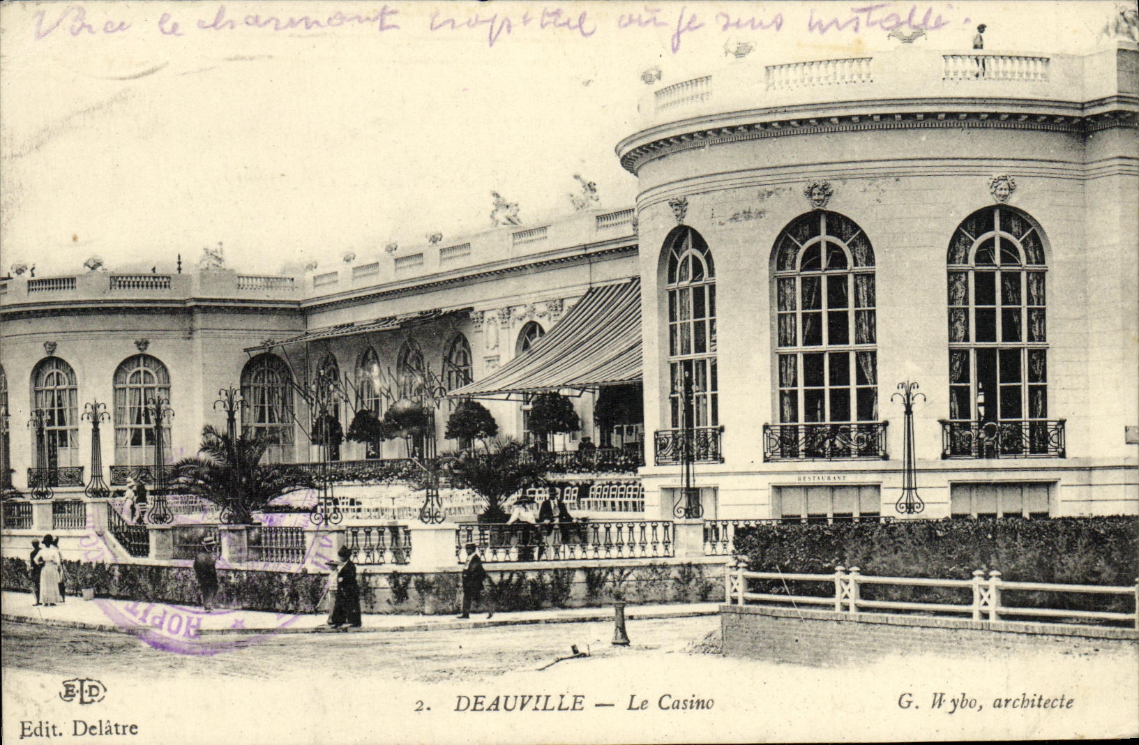CPA Deauville Le Casino 