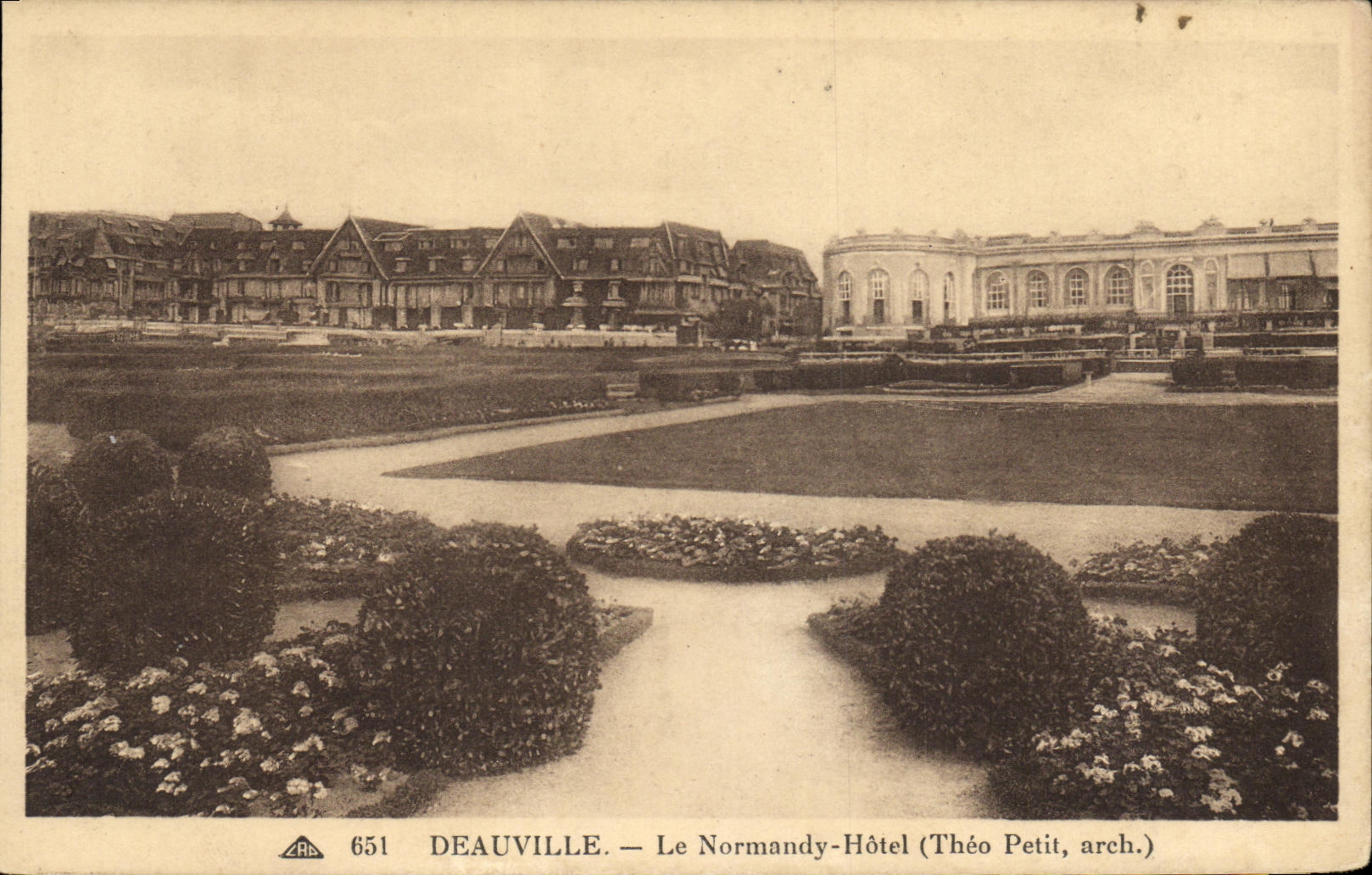CPA Deauville Le Normandy Hotel 