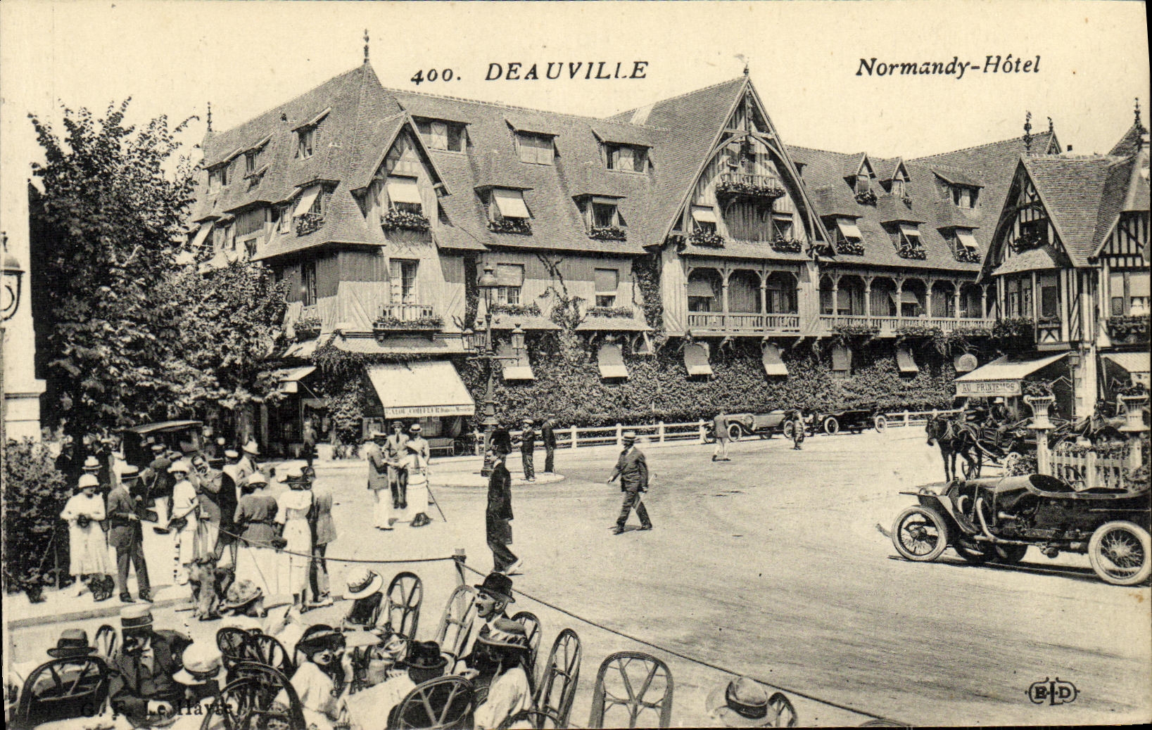 CPA Deauville Normandy Hotel 