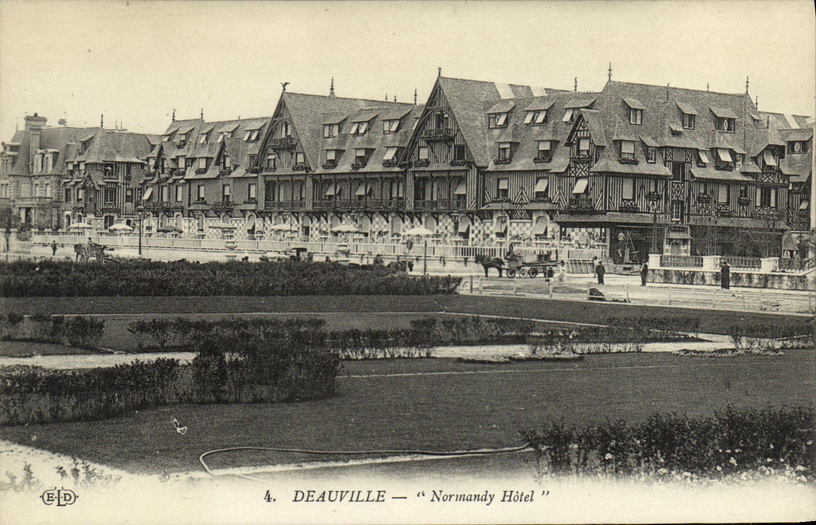CPA Deauville Normandy Hotel 