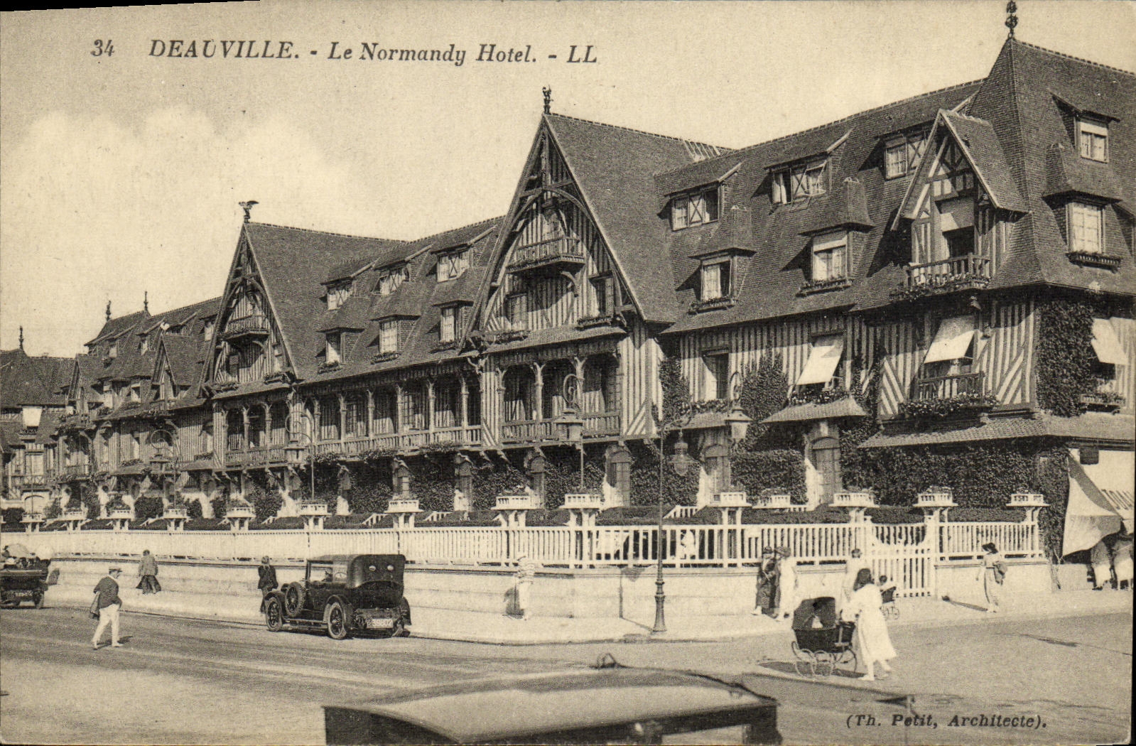 CPA Deauville Normandy Hotel 