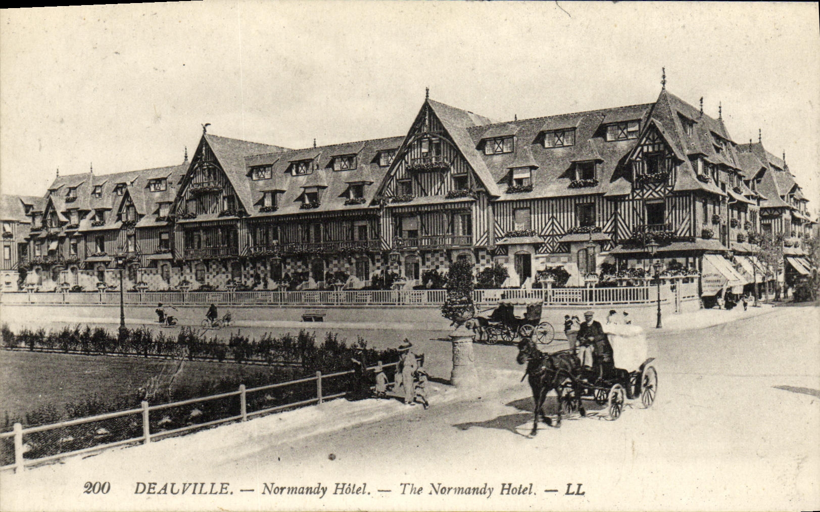 CPA Deauville Normandy Hotel 