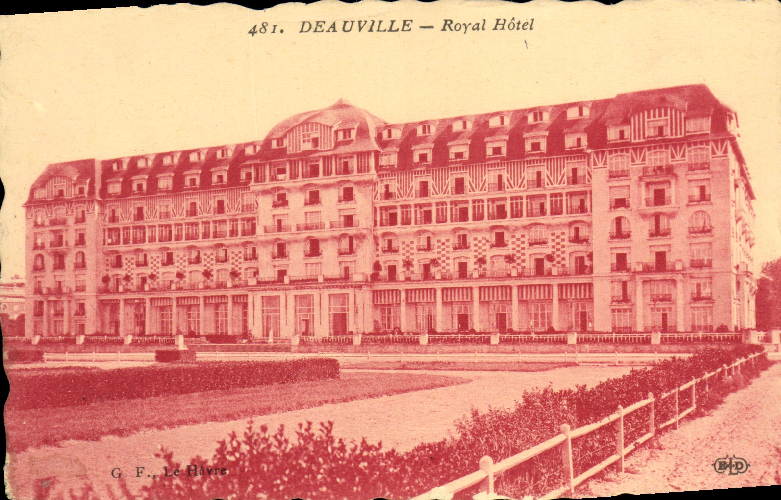 CPA Deauville Royal Hotel 
