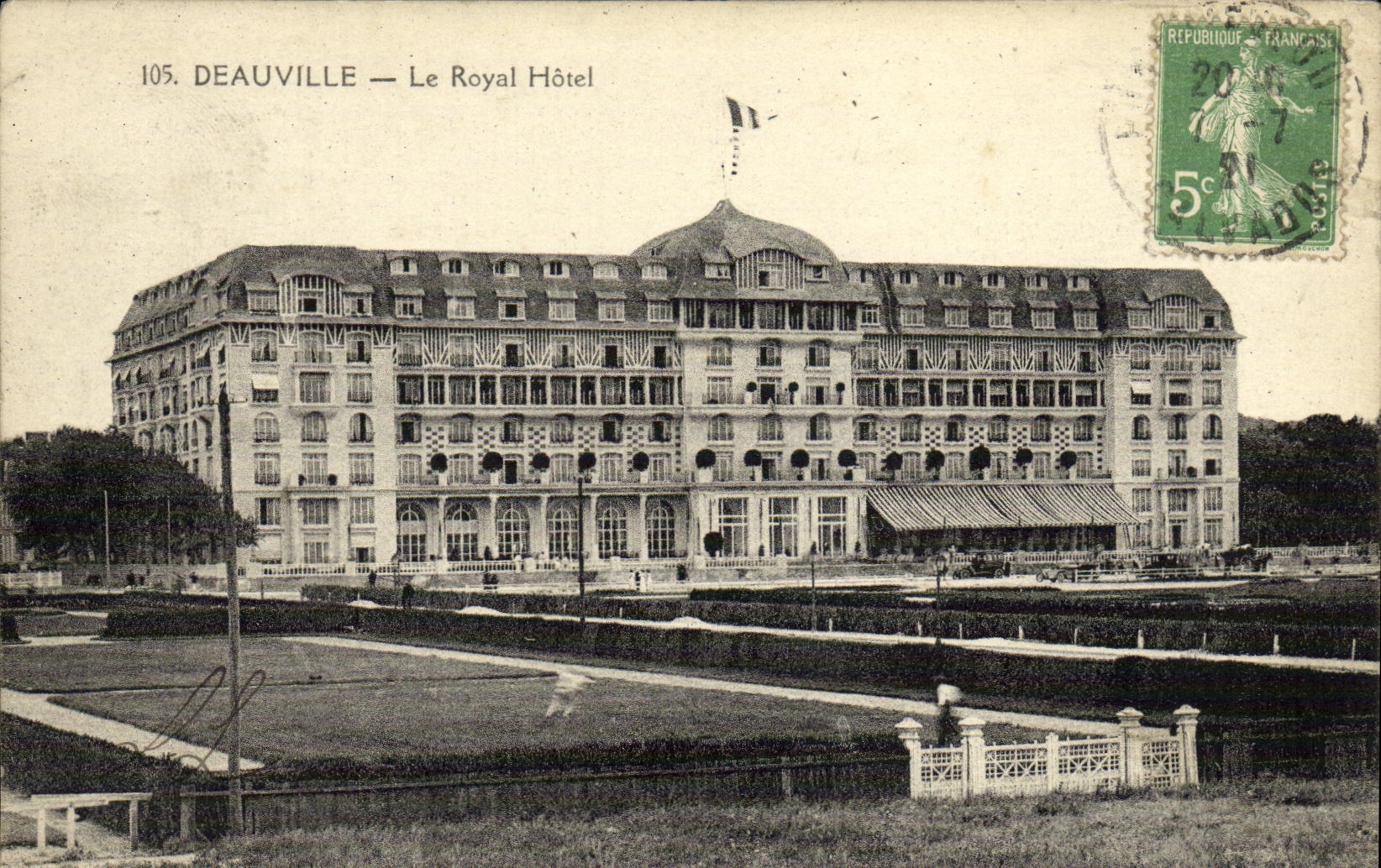 CPA Deauville Le Royal Hotel
