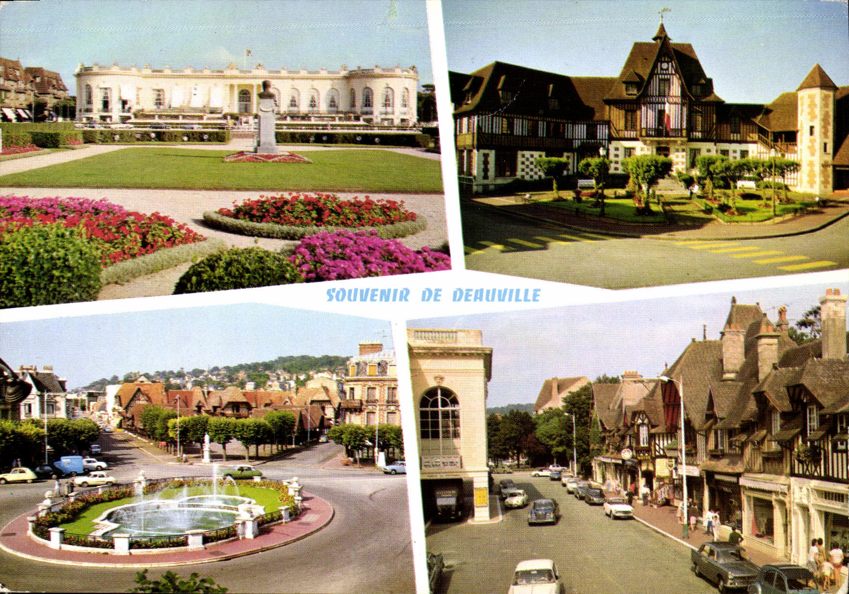 CPM Deauville Casino mairie Plac eMorny Rue du casino