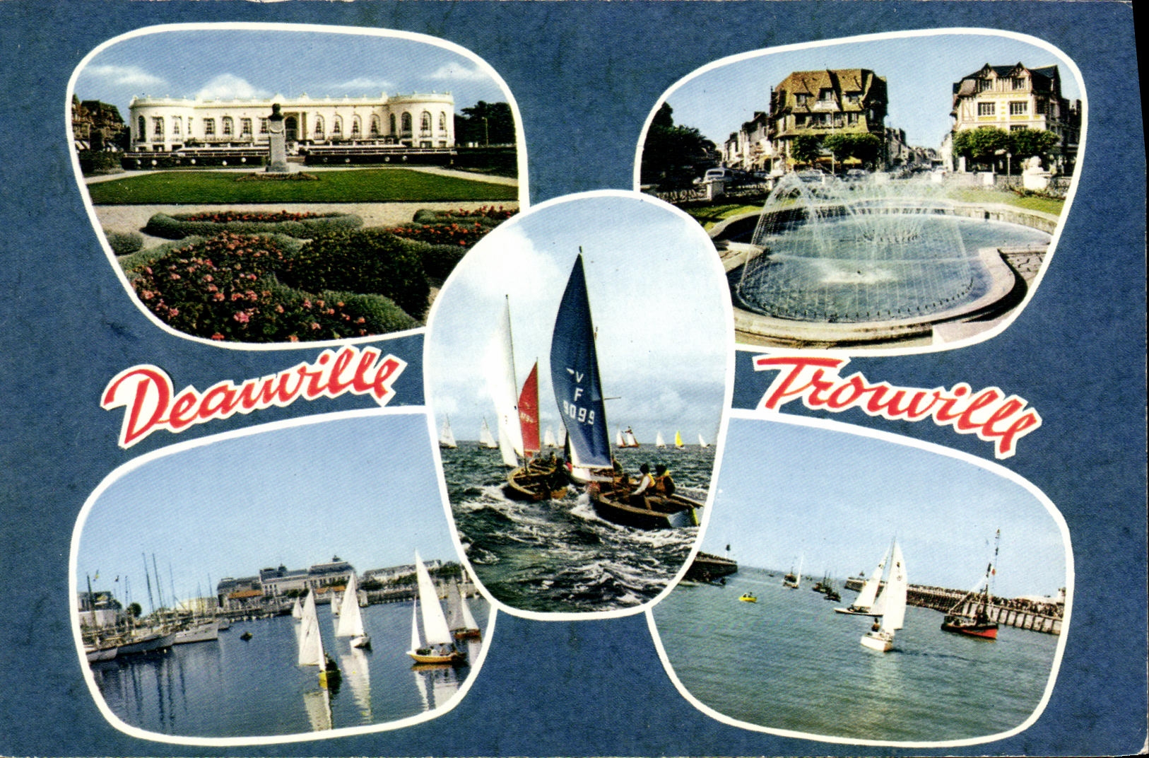 CPM Deauville Trouville