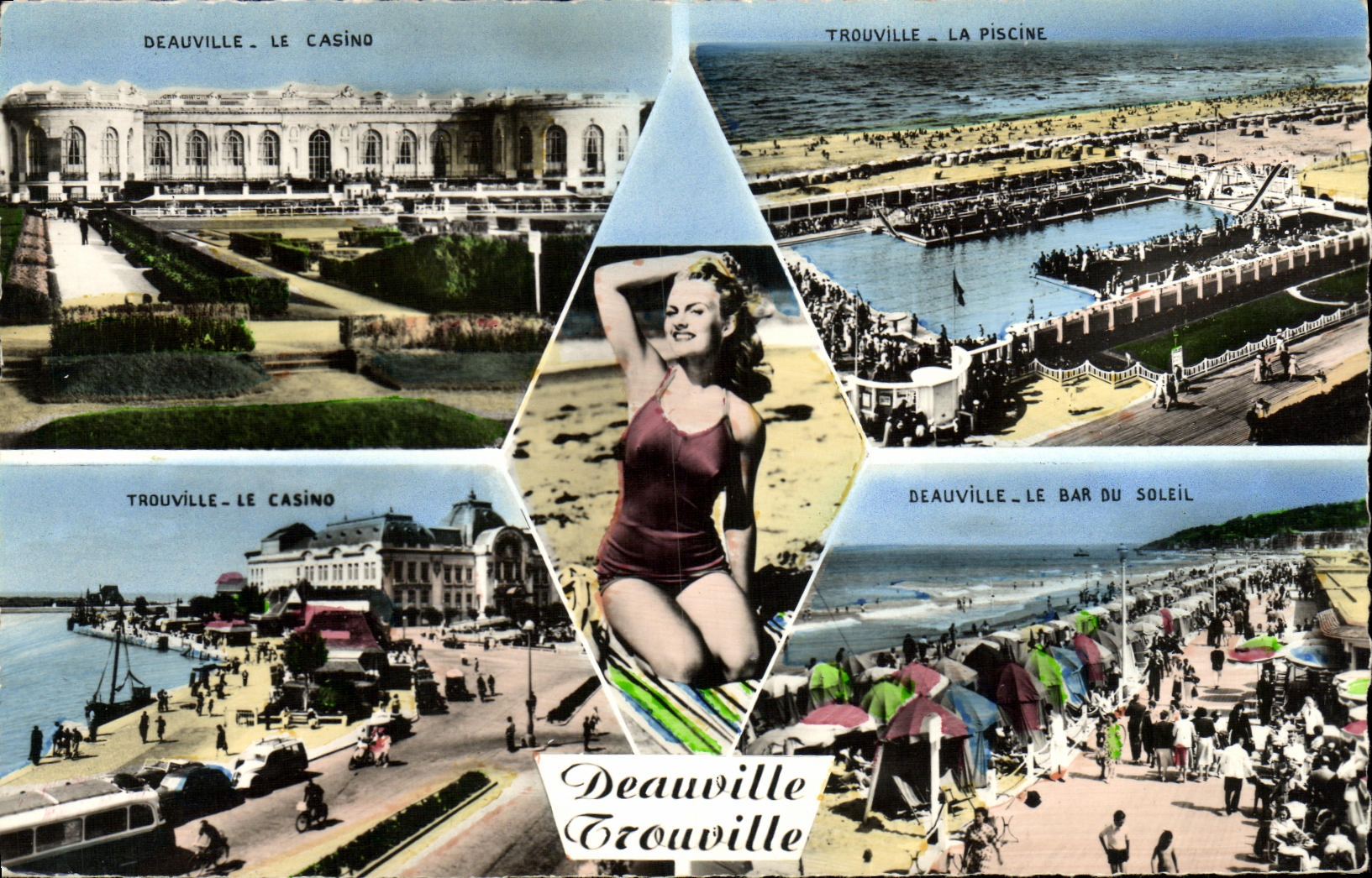 CPM Deauville Trouville