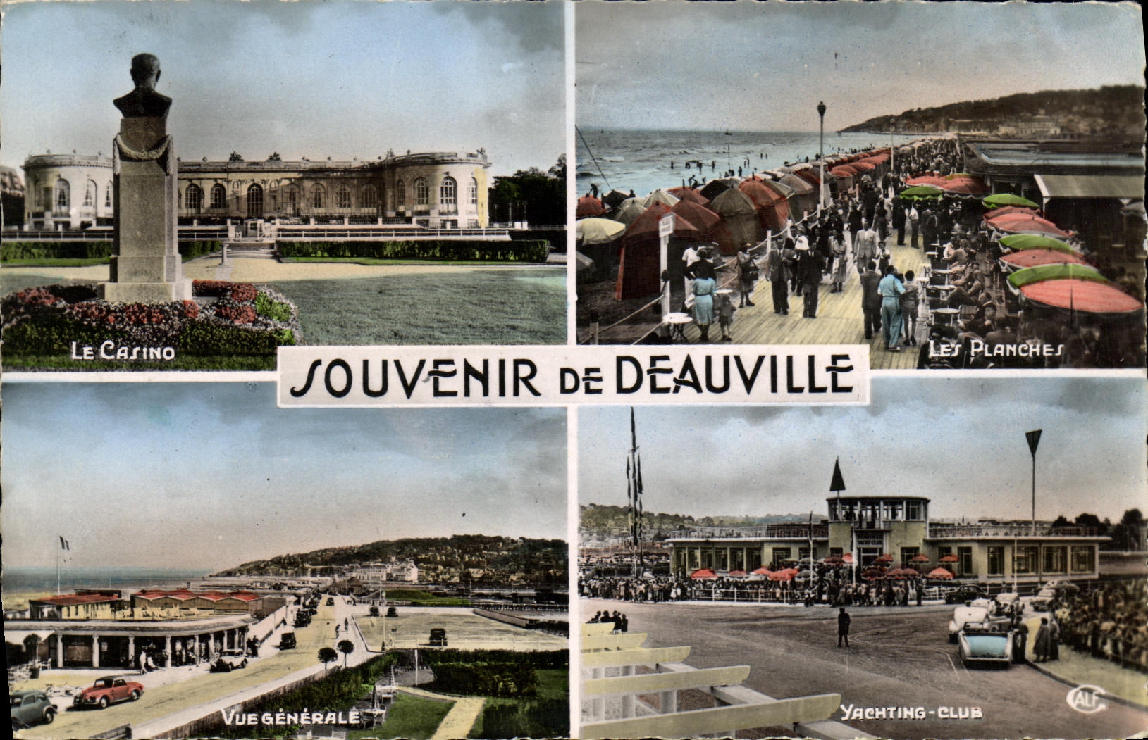 CPM Souvenir de Deauville 