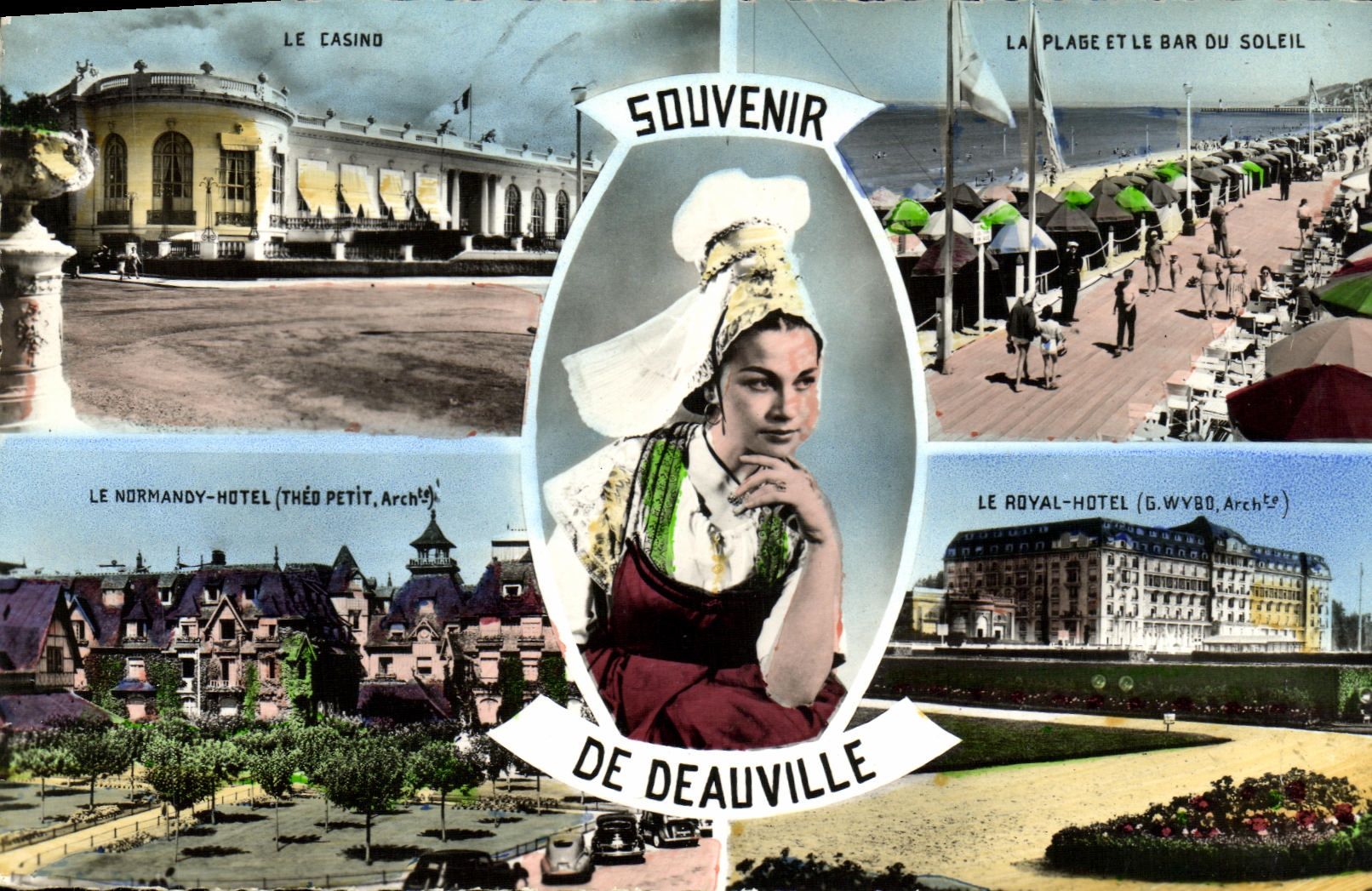 CPM Souvenir de Deauville 