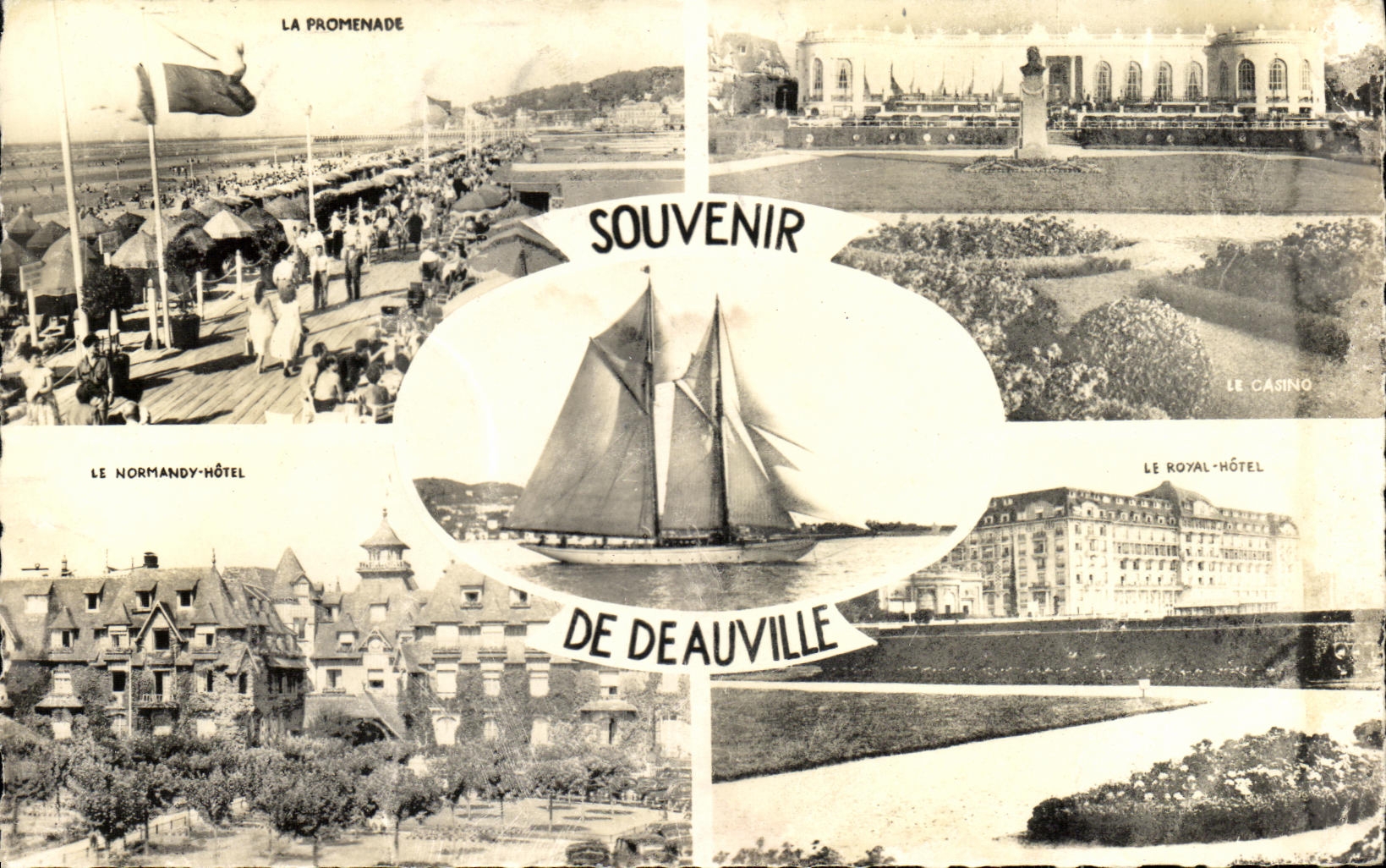 CPM Souvenir de Deauville 