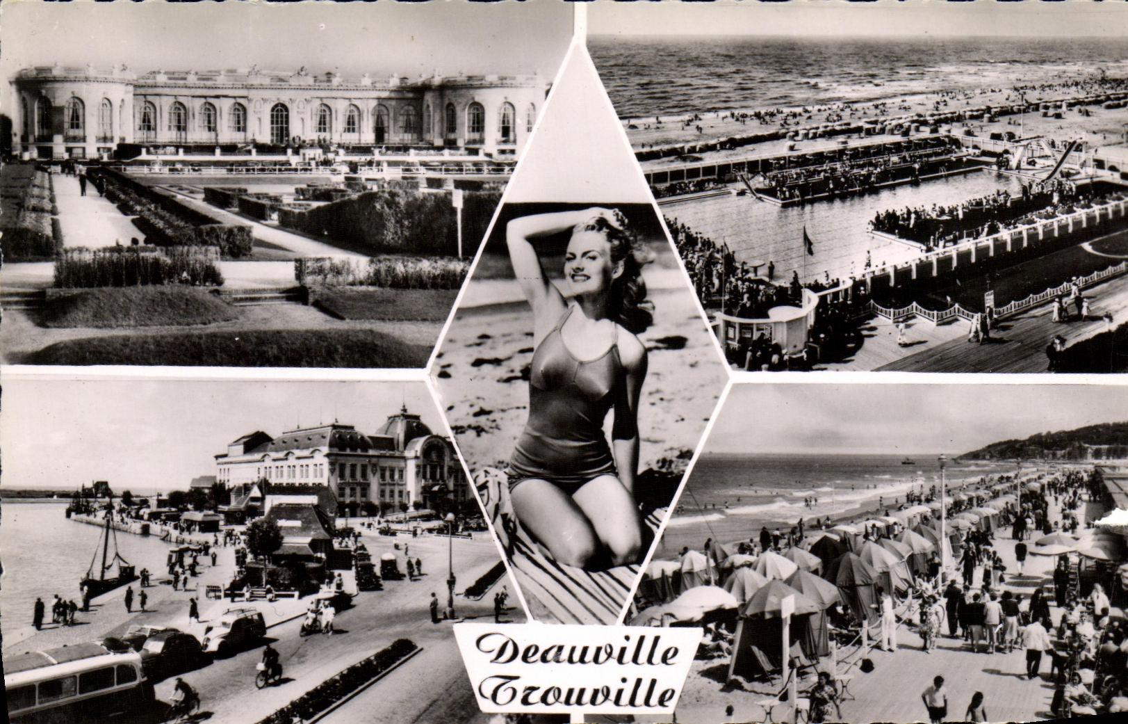 CPM Deauville Trouville