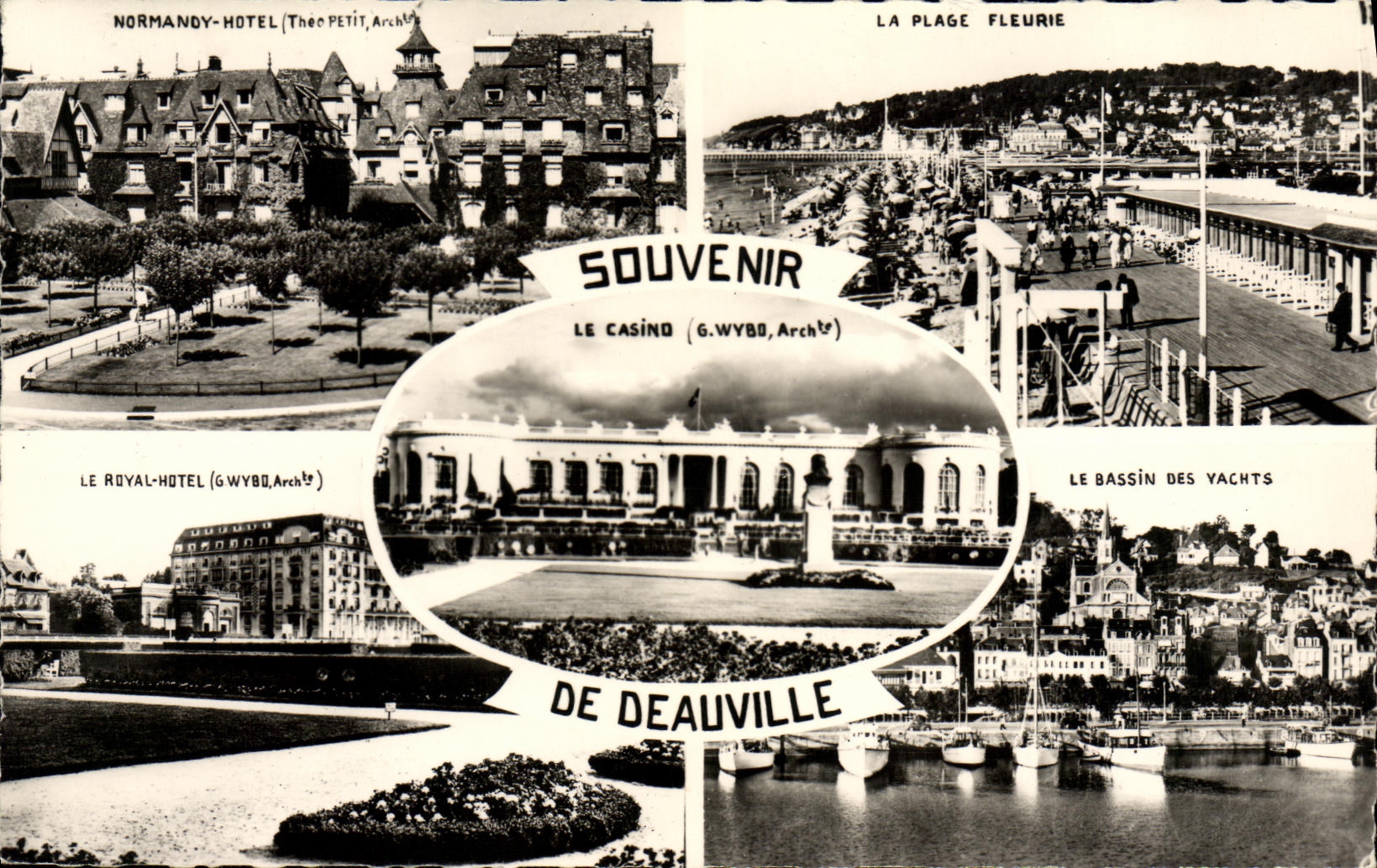 CPM Souvenir de Deauville