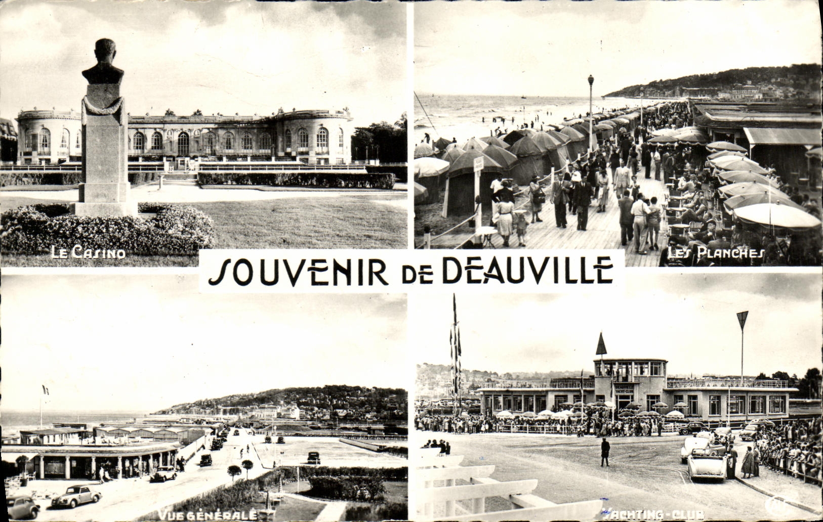 CPM Souvenir de Deauville