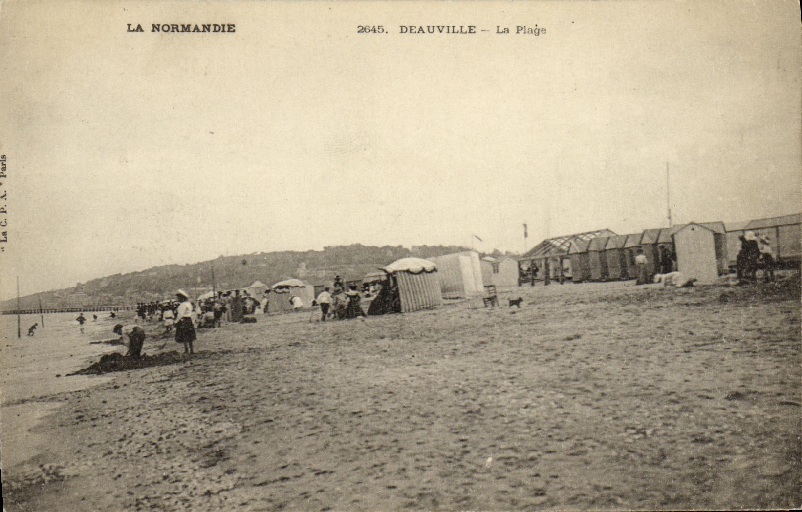 CPA Deauville La Plage
