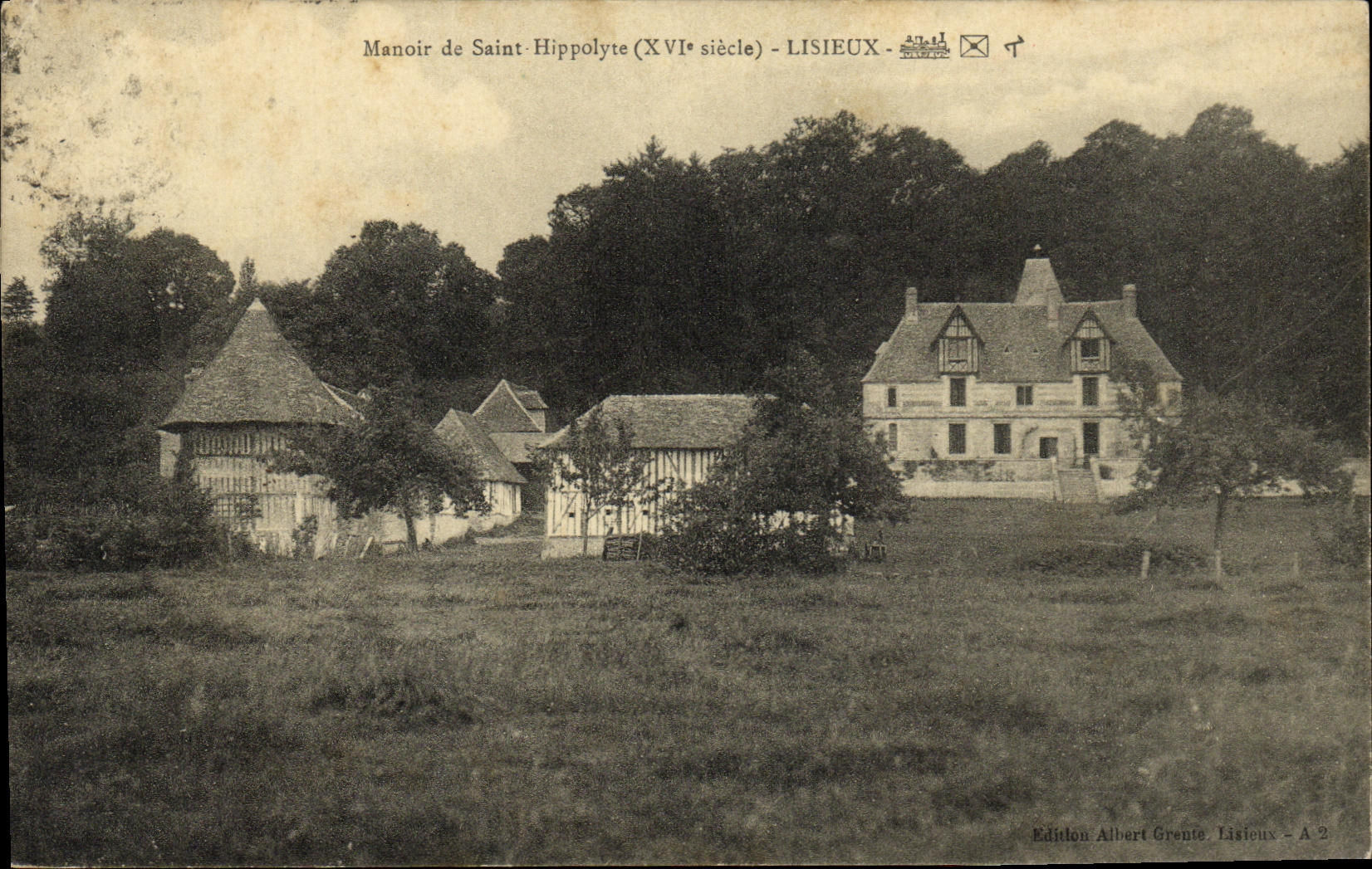 CPA Manoir de Saint Hippolyte Lisieux