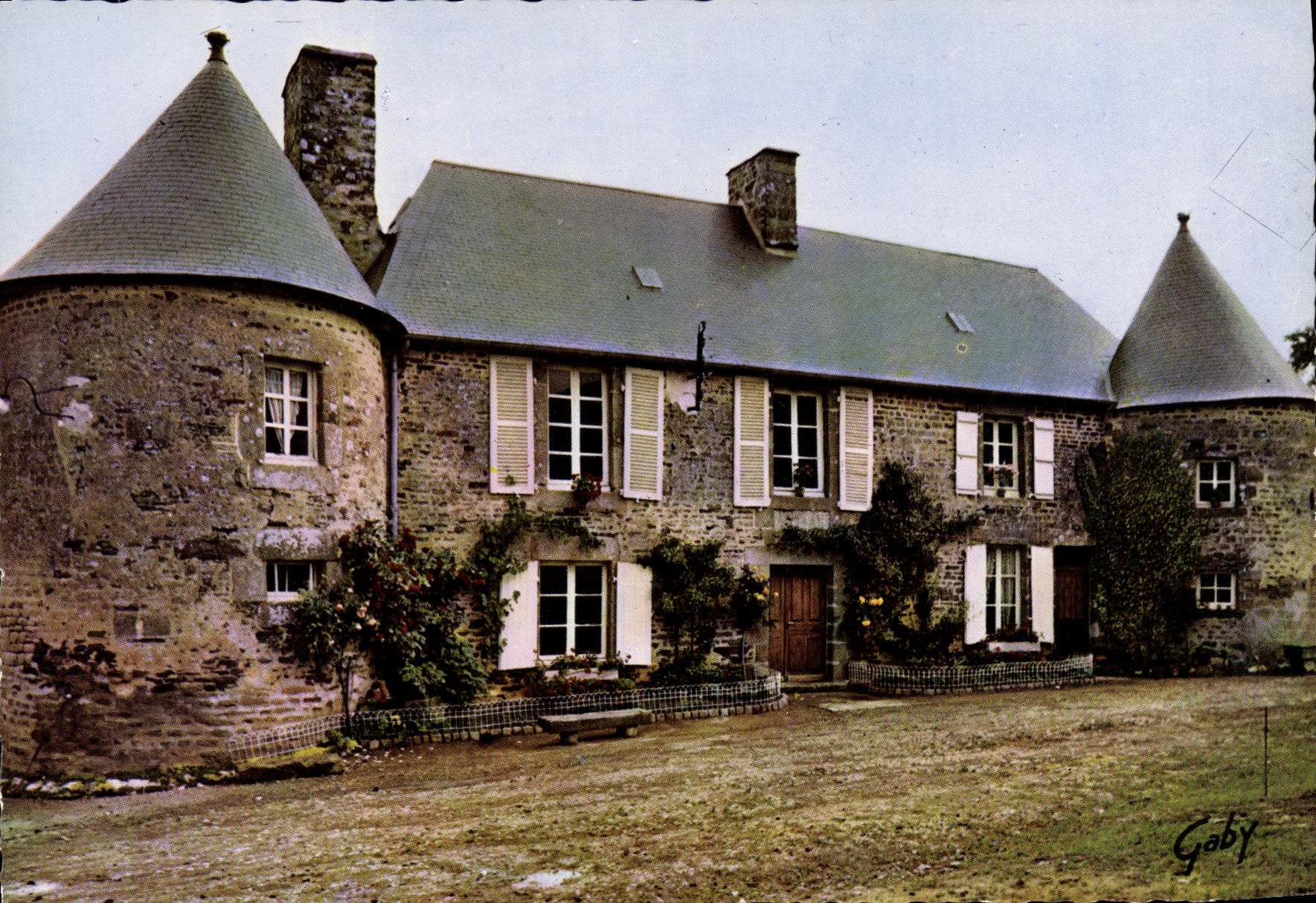 MODERN CARD Norman Manor Manor of Rouerie