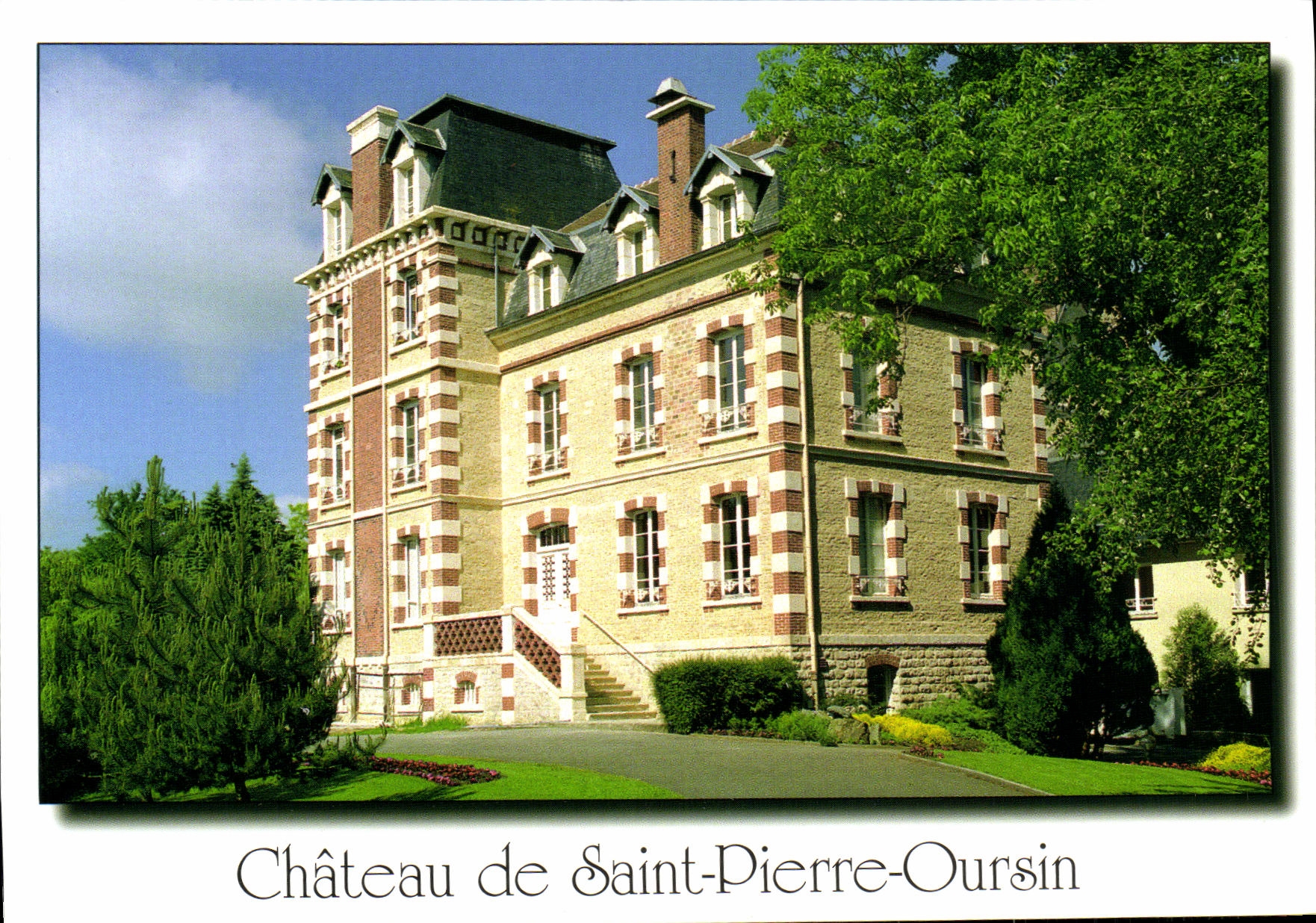 MODERN CARD Castle of Saint Pierre Sea urchin