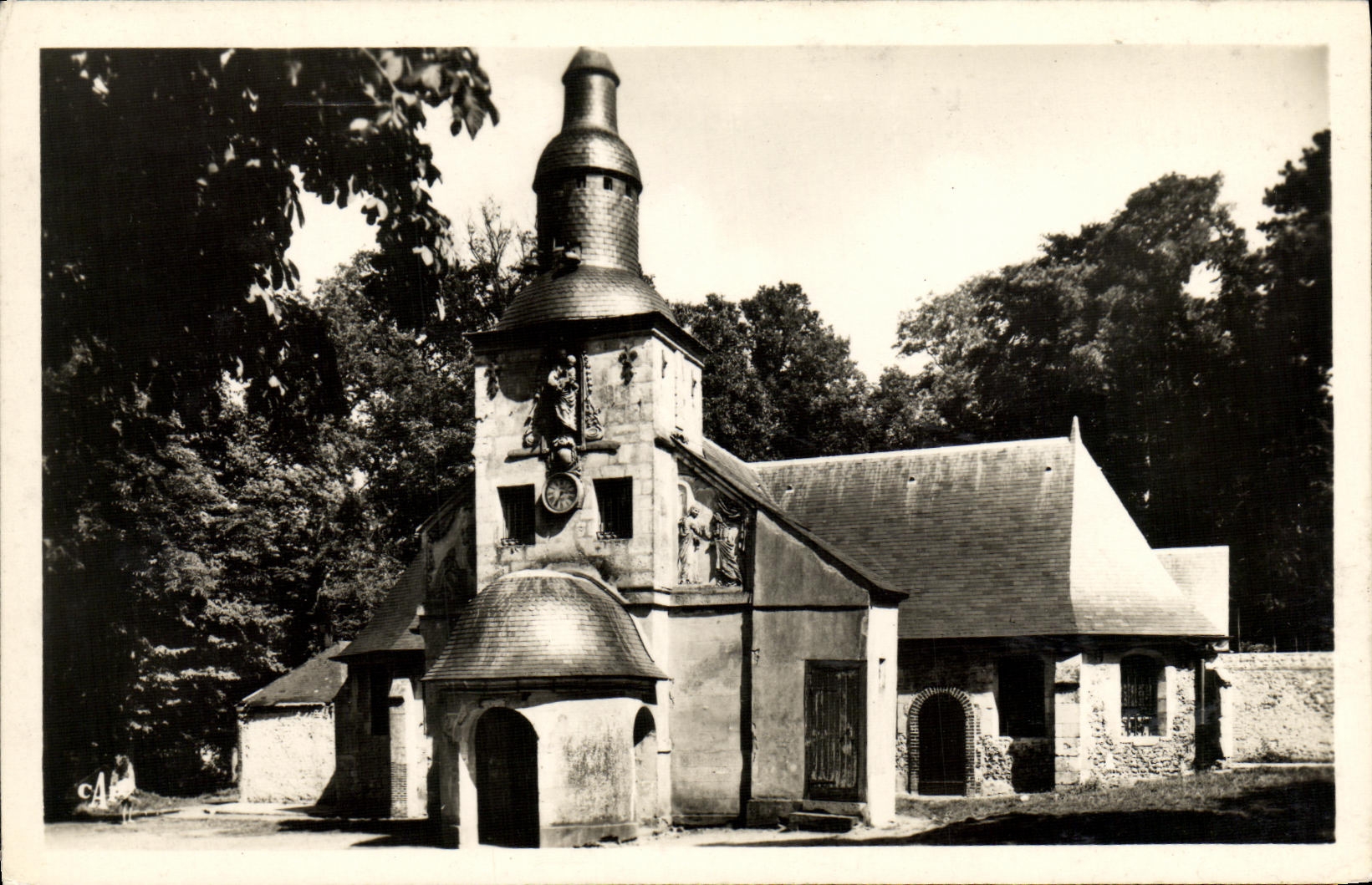 CPA Honfleur Chapelle Notre Dame De Grace