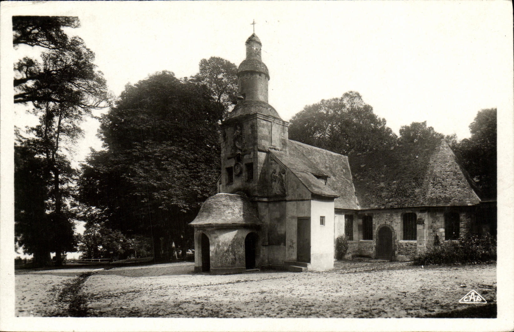 CPA Honfleur Chapelle Notre Dame De Grace