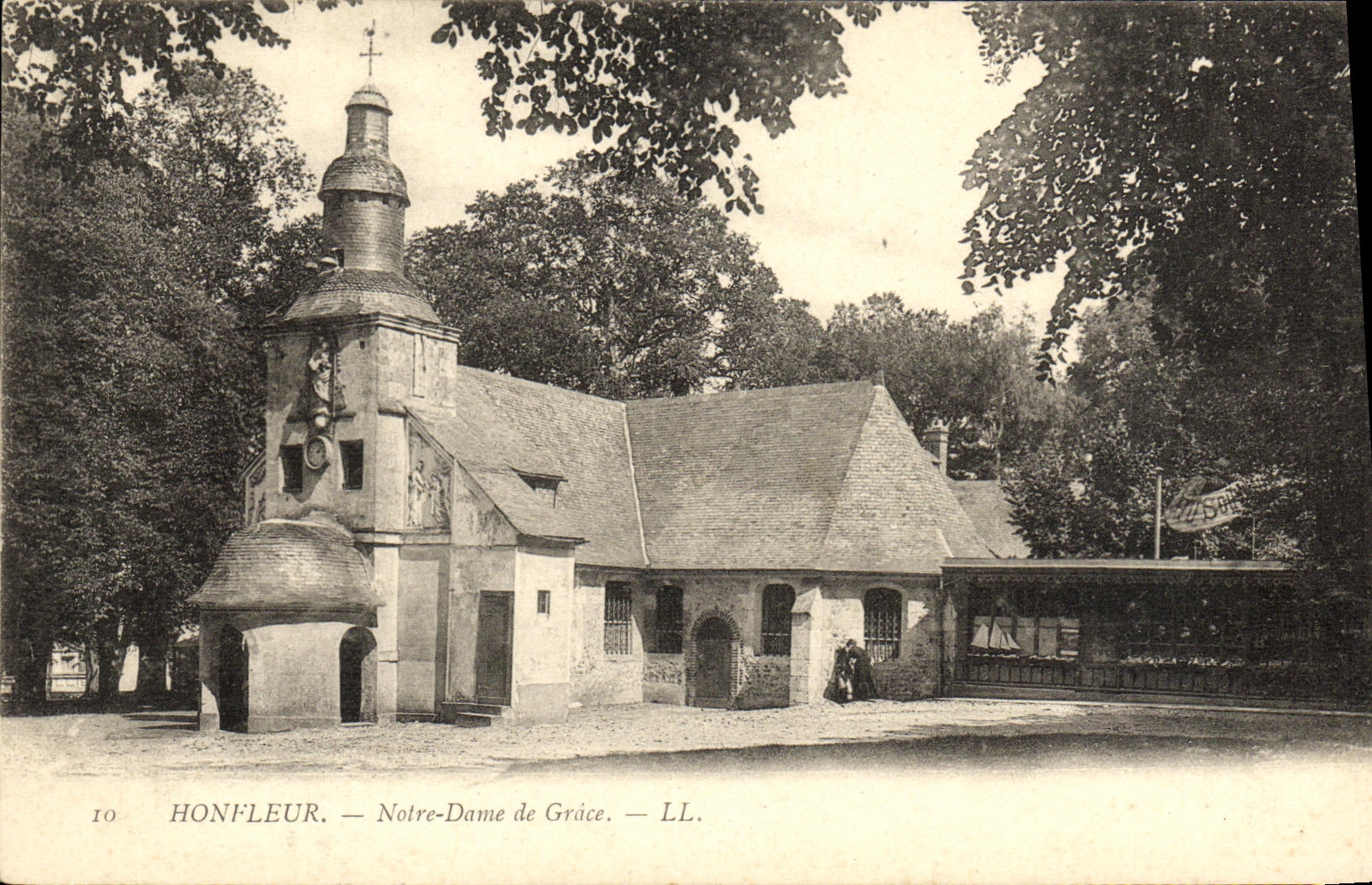CPA Honfleur La Chapelle Notre Dame de Grace