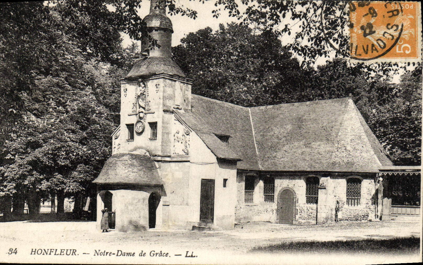 CPA Honfleur Notre Dame de Grace