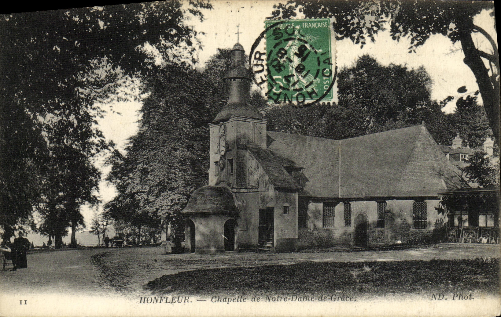 CPA Honfleur Chapelle Notre Dame de Grace
