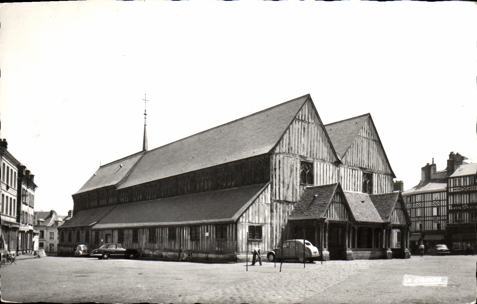 CPM Honfleur L Eglise Sainte Catherine