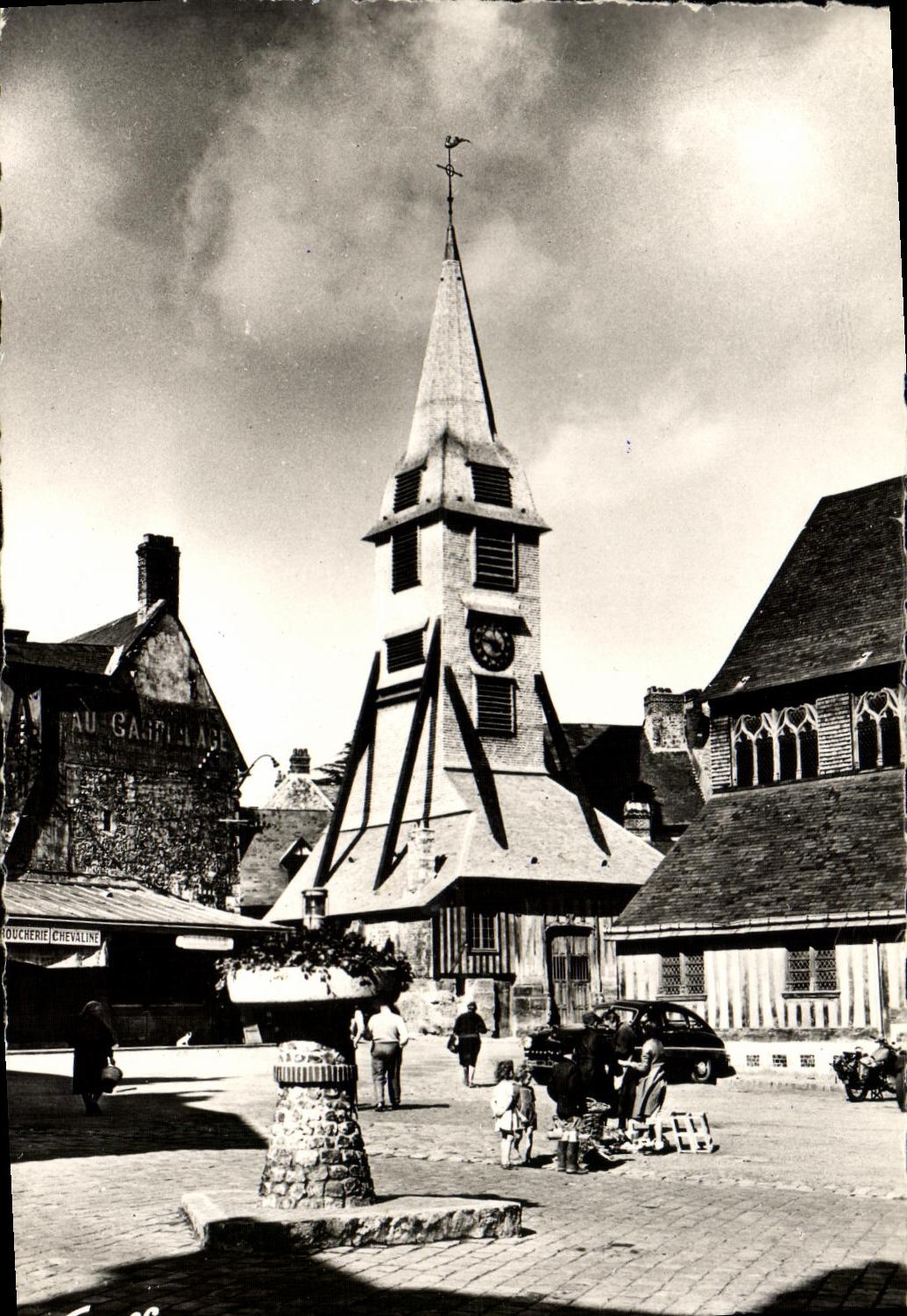 CPM Honfleur L Eglise Sainte Catherine