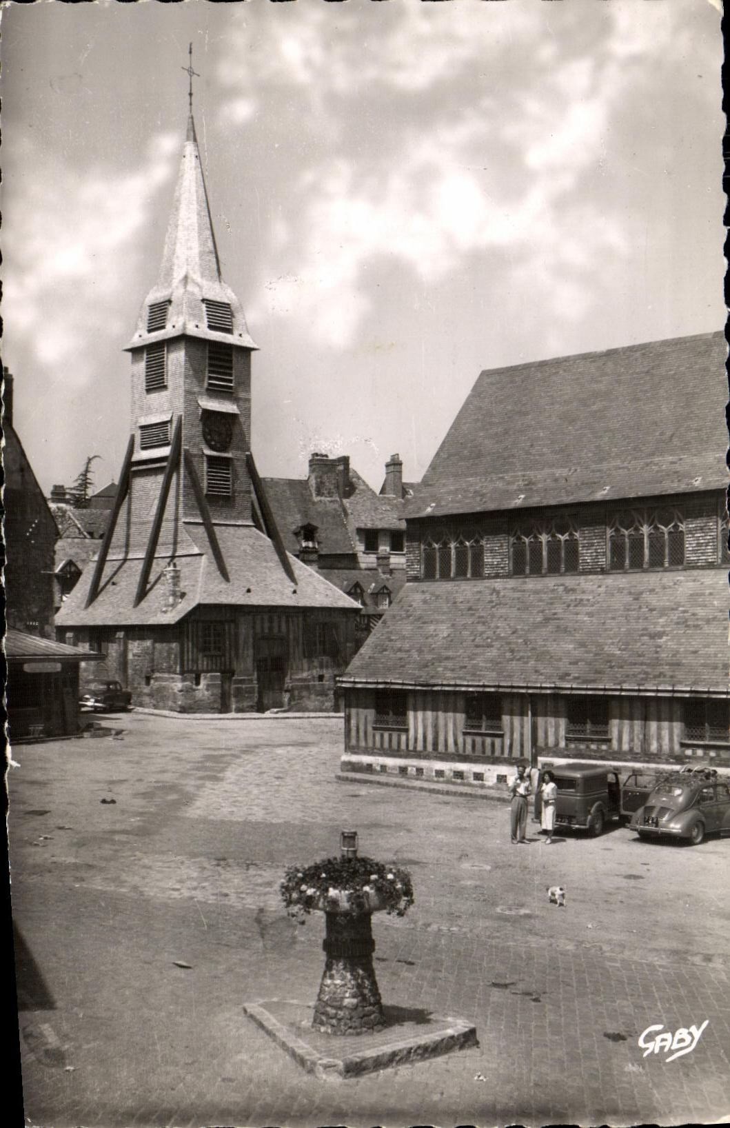 CPM Honfleur L Eglise Sainte Catherine